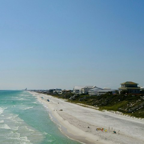 Discover the 30A's scenic beaches and white sands, a short walk away