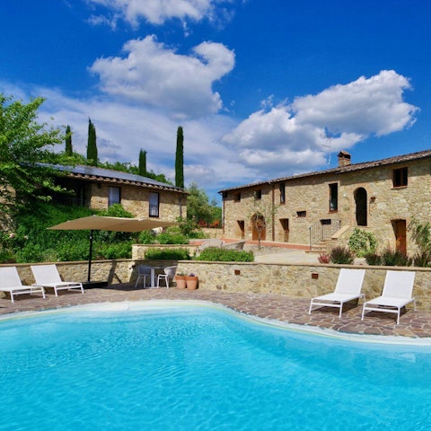 Spend serene days stretched out by the pool