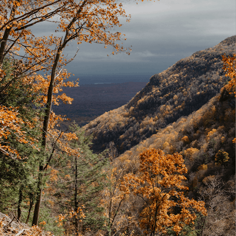 Stay in Stone Ridge, perfect for hiking through the Catskills