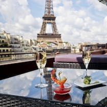 Dine with a view at Les Ombres