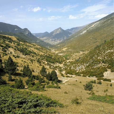 Hike in the Aran Valley or hit the slopes in Baqueira-Beret