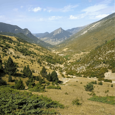 Hike in the Aran Valley or hit the slopes in Baqueira-Beret