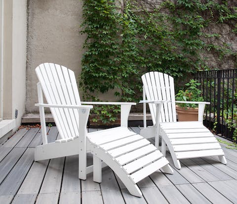 Space to relax in outside