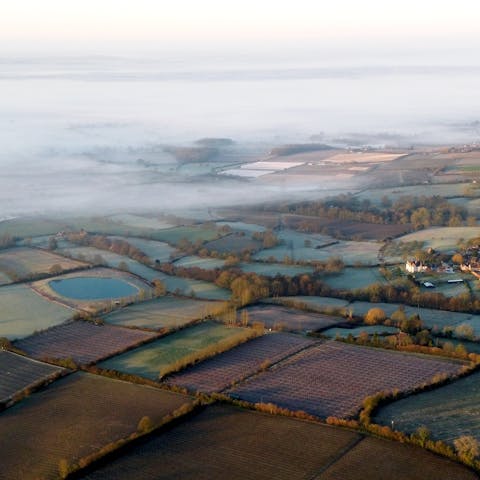 Put on your hiking boots and explore the beautiful Kent countryside