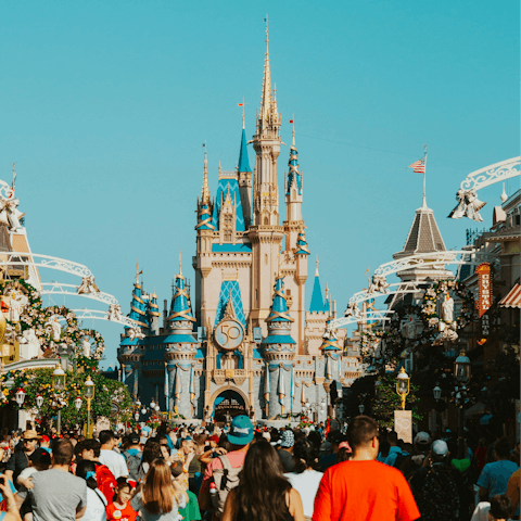Find the joy and magic of Florida in nearby Disney World