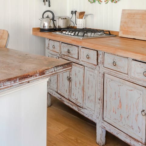 An up-cycled kitchen