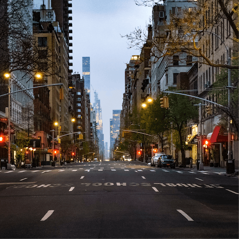 Stay in the Upper East Side, one of New York's most desirable neighbourhoods