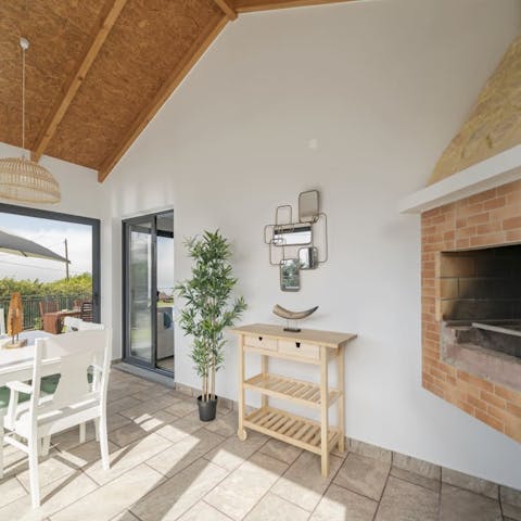 Fire up the barbecue and enjoy long lunches in the sun