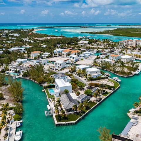 Stay in the Leeward Canals, within walking distance of Leeward Beach