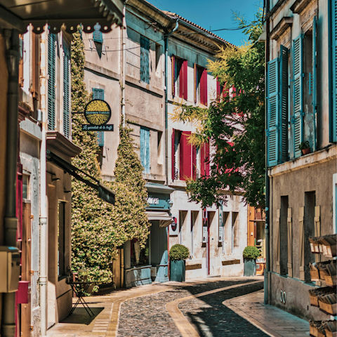 Take a trip to charming Saint-Rémy-de-Provence, 10km away