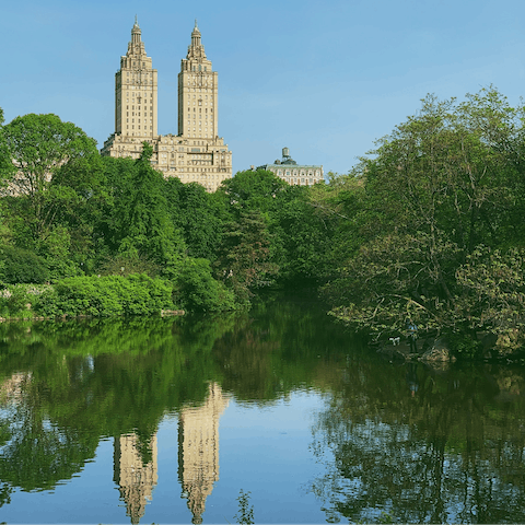 Walk just ten minutes to Central Park