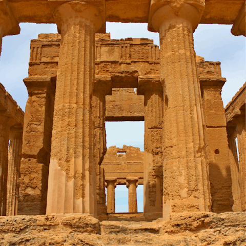 Discover the Valley of the Temples, a six-minute drive away