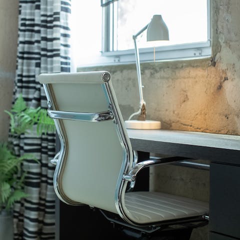 A quiet spot to work