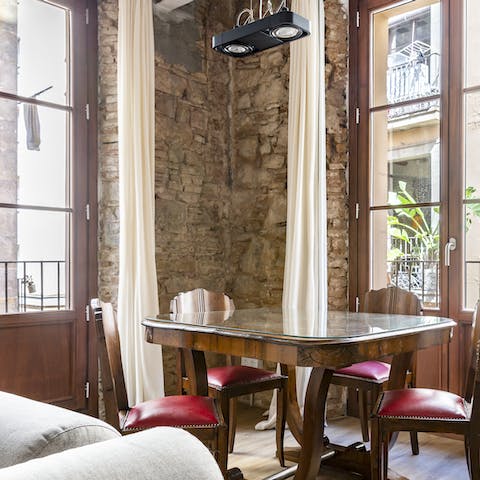 Open up the balcony doors and let the sun flood through