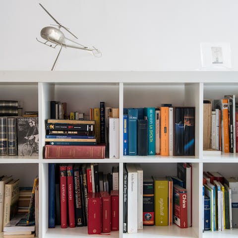 The great selection of books