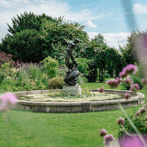 Begin your London adventure with a stroll to Regent's Park
