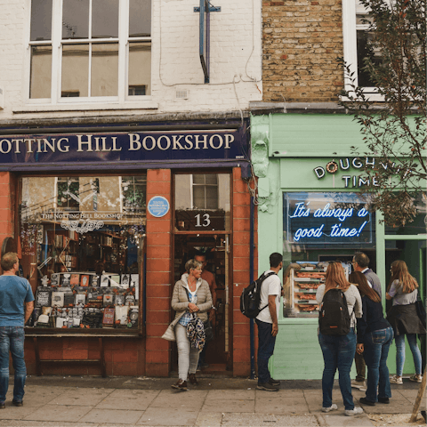 Fall in love with the bohemian vibe of Notting Hill