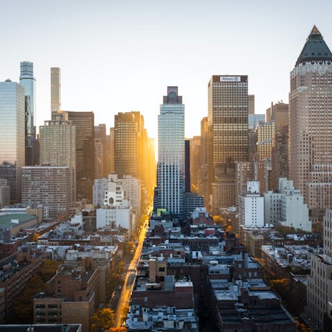 Experience the excitement of New York City from this SoHo location