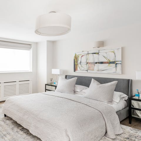 Luxuriously finished bedrooms