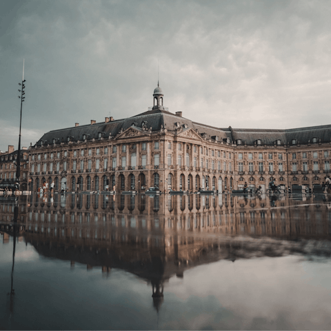 Explore Bordeaux's thriving city centre on foot – Place de la Bourse is a short stroll away