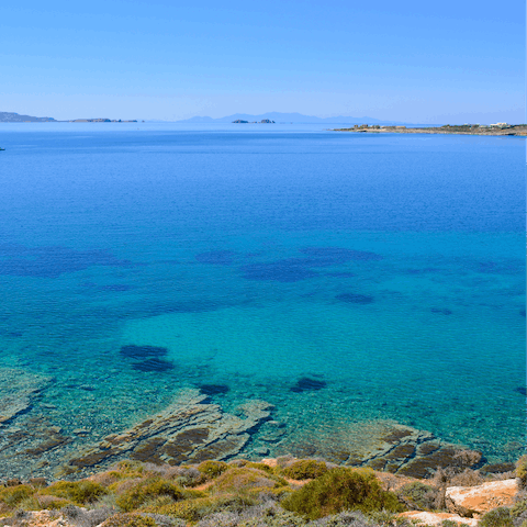 Stay in Paros, not far from Agioi Anargyroi Beach