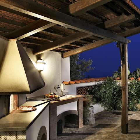 Up your pizza game with the outdoor oven