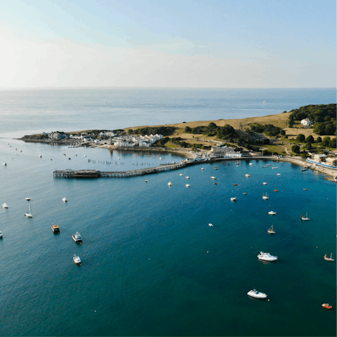 Enjoy all that Swanage has to offer, just moments from your door