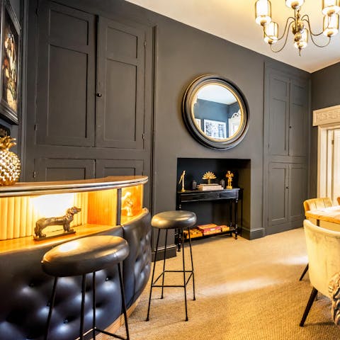 Grab a drink in the eccentrically stylish bar