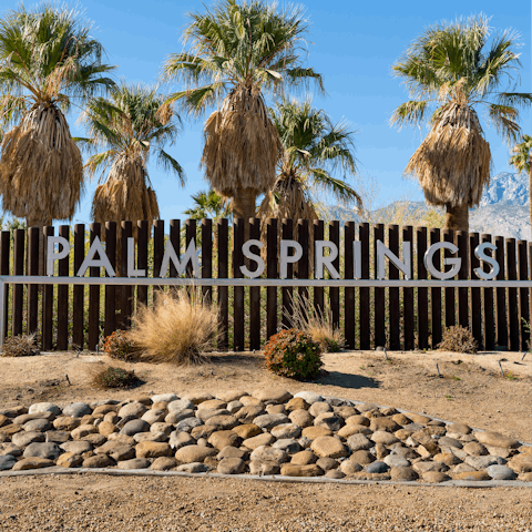 Stay within easy reach of Downtown Palm Springs