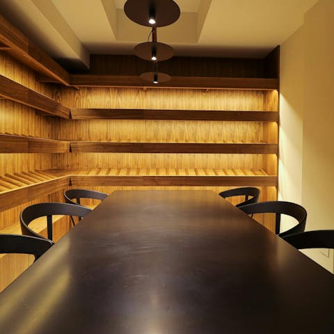 Indulge in wine tasting in the dedicated cellar