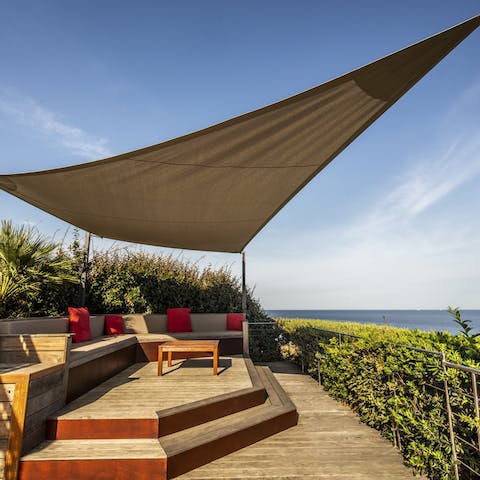 Have a nap or read a book in the shade