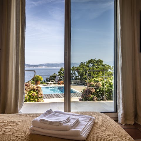 Imagine waking up to this view