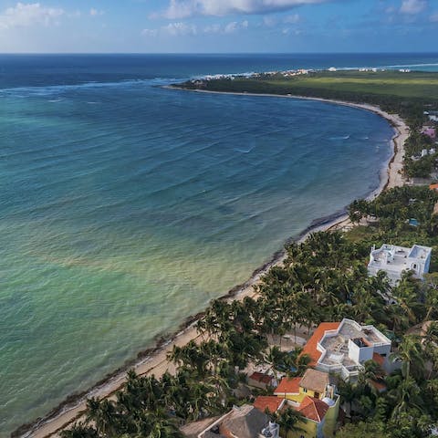 Step into paradise on the shores of Soliman Bay