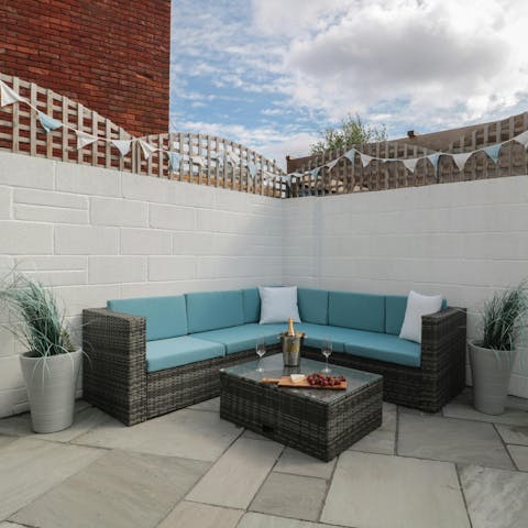 Make the most of the sunshine on the patio