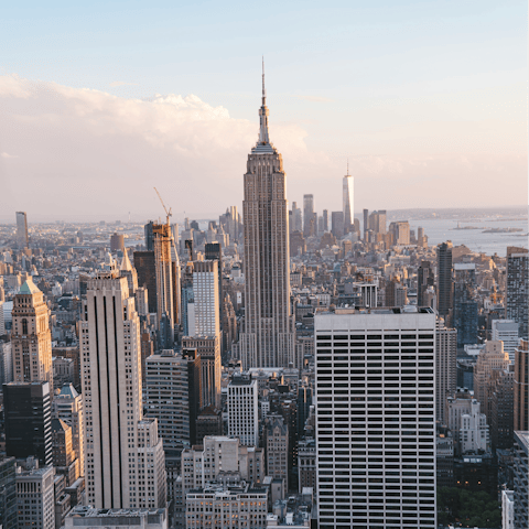 Visit Midtown Manhattan's most famous sights, a short subway ride away