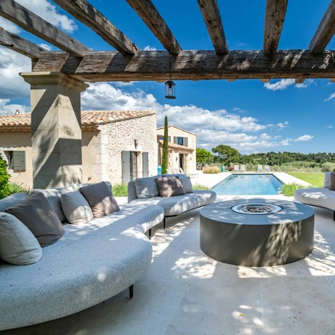 Share a bottle of local wine on the terrace