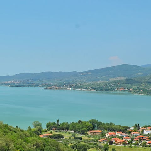 Visit the nearby lake and Zocco beach, just a thirteen–minute drive away