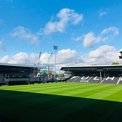 Take in a game at Craven Cottage, a short walk away