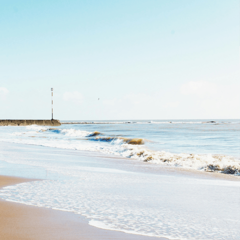 Spend a day on the beach in Ramsgate – it's just a short stroll away