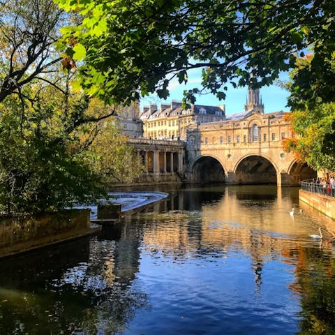Head to Bath, Wells, or Glastonbury for day trips