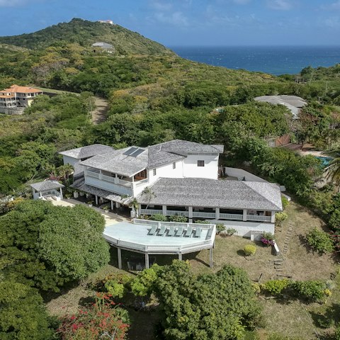 Discover the idyllic beauty of St. Lucia from this home in Windward Hills