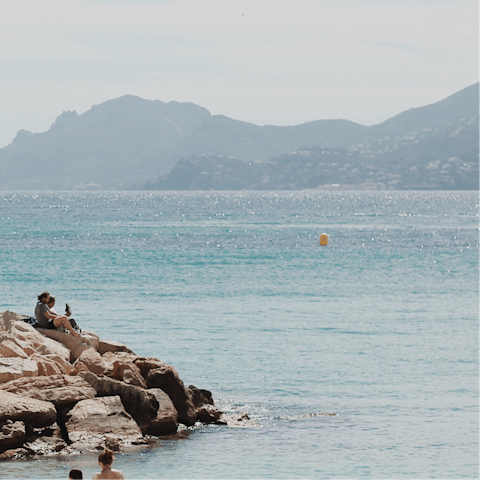 Spend the day at the beautiful beaches of Palavas-les-Flots or La Grande Motte – only a fifteen–minute drive away