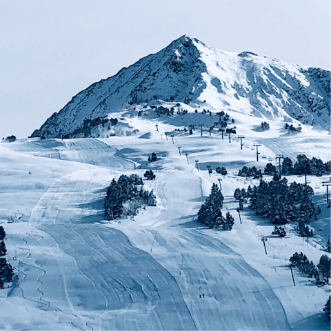 Enjoy world-class skiing in the nearby Baqueira-Beret ski resort
