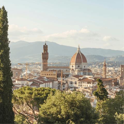 Take a stroll to Florence Cathedral, only seven-minutes away