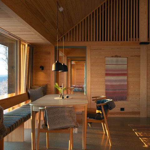 Take in the beautiful scenery over your morning coffee