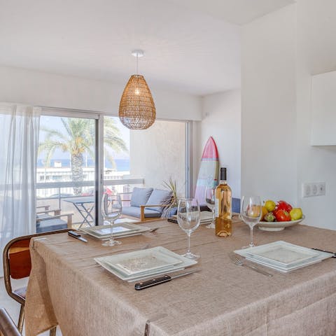 Pop back from the beach to rustle up some lunch