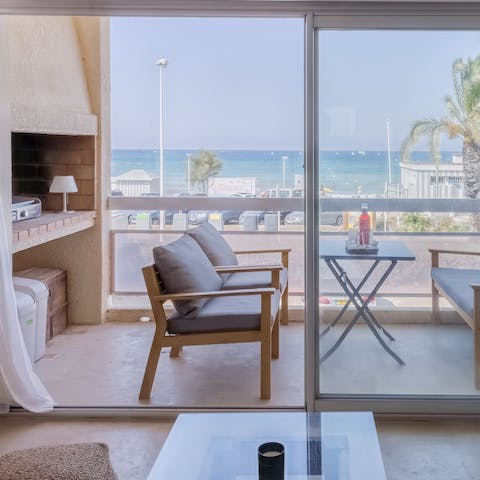 Take a seat and prepare for the sunset