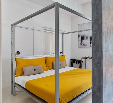 The large bedrooms