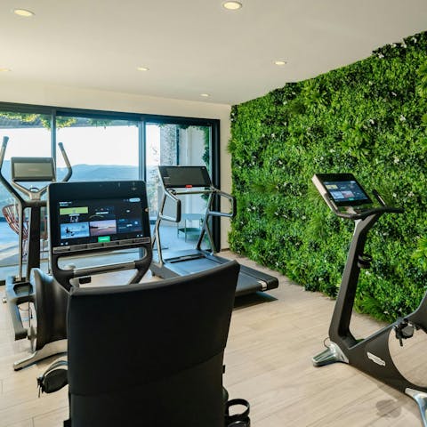 Stay on top of your fitness regime while you're away