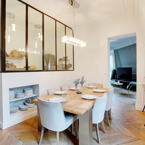 Spend cosy evenings at home or head to a local restaurant